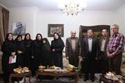 دیدار معاون دانشجویی دانشگاه از خانواده شهید غفاری شهیر